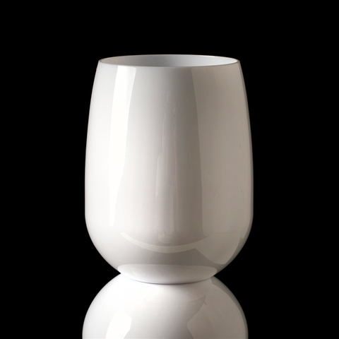 White Stemless Wine Glass